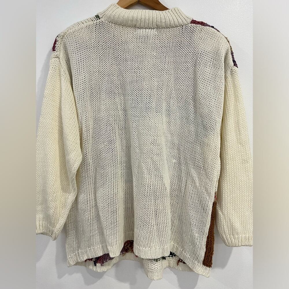 Cabin Creek Vintage Knit Sweater Large Grandma Cottagecore - Picture 9 of 10